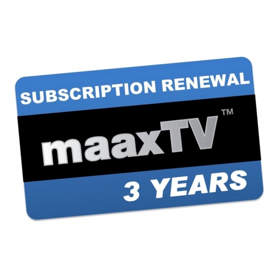 MaaxTV Verlängerung für MaaxTV LN4000 / LN5000HD / LN6000N - Arabic - Laufzeit 2 Jahre