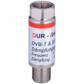 DUR-line Dämpfungsglied 10dB für SAT/Kabel/DVB-T