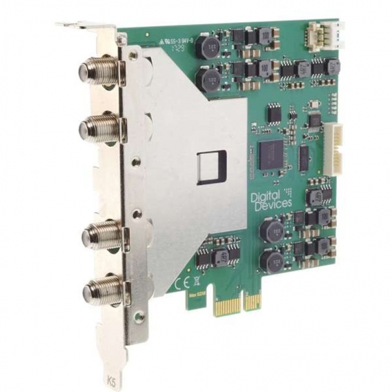 Digital Devices Max S8X Basic TV Karte PCIe DVB-S2/DVB-S2X Full Spectrum Sat＞IP Server