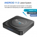 X88 PRO 20 Android 11.0 Smart-TV-Box RK3566 Quad-Core H.265 VP9 8K-Dekodierung UHD 4K Media Player 2,4G / 5G Dualband-WLAN 1000M