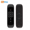 Wechip W2 2.4G Air Mouse Kabellose Tastatur mit Touchpad Maus Infrarot Fernbedienung fš¹r Android TV BOX PC Projektor