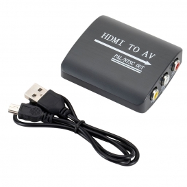 More about HDMI Zu 3 Composite RCA AV CVBS S Video R / L Audio Konverter Adapter Upscaler