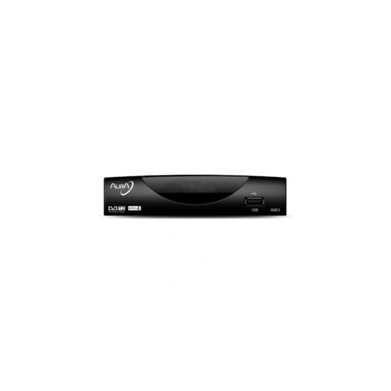 TDT-Receiver Aura ARIES T2 HDMI USB 2.0 Schwarz