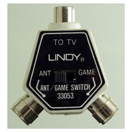 More about Lindy Antennenumschalter für Fernseher, mit Schiebeschalter. Antenne-Game-Switch. ID28686