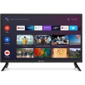 24 "Black Android TV TV