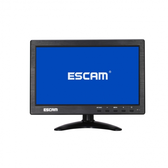 10-Zoll-TFT-LCD-Monitor mit VGA-HDMI-AV-BNC-USB-Anschluss fš¹r PC-CCTV-Sicherheit 1024 x 600 Aufl?sung