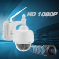 KKmoon 3.5" H.264 HD 1080P 2.8-12mm Auto-focus PTZ Wireless WiFi IP Camera Security CCTV Camera Home Surveillance