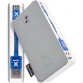 Xtorm - Power Bank Travel 6000 mAh Dual-USB Grau mit Lightning Kabel