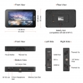 Bestview R6 UHB 5,5-Zoll-Kamera Feldmonitor 4K HDMI Ein- und Ausgang FHD 1920 * 1080 Touchscreen 3D LUT HDR-ueberwachung fuer DS