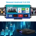 A95X W2 Android 11 WLAN-Smart-TV-Box 4K 2 GB + 16 GB