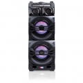 Lenco PMX-350 - Leistungsstarker Party-Lautsprecher mit DJ- und Mixfunktion - 320 Watt RMS - Bluetooth - Integrierter Akku - Par