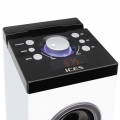 Ices IBT-6 Zebra - Lautsprecherturm mit Bluetooth, FM-Radio, USB- und SD-Karten-Player - Weiß