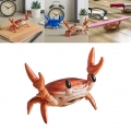 Kreative Krabben Form Drahtlose Bluetooth Lautsprecher Tisch Telefon Stand, Wasserdicht, Knackig Stereo-Sound Farbe Orange