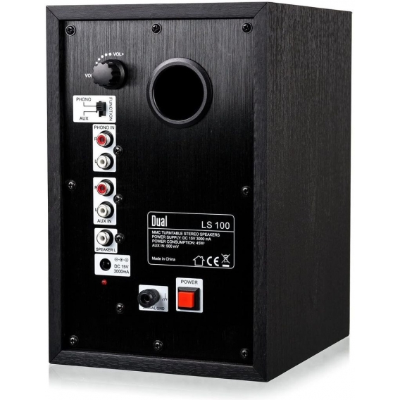 Dual LS 100 Aktiv Lautsprecher Set Box Set schwarz -