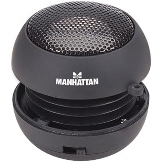 Manhattan Mobiler tragbarer Mini Lautsprecher - mit 3,5 mm Klinkenanschluß