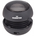 Manhattan Mobiler tragbarer Mini Lautsprecher - mit 3,5 mm Klinkenanschluß