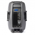 skytec SPJ1500A-BT PA Lautsprecher Aktivbox (600 Watt max., 30 cm (12'')-Subwoofer, Bluetooth, USB-Port, SD-Slot, Stereo-Cinch-L