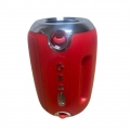 Bluetooth-Lautsprecher, Subwoofer, 12 Stunden Spielzeit, lautes Stereo für Badezimmer, Party, Laptops, Camping , ROT Farbe rot