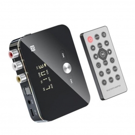More about Bluetooth 5.0 Empfänger Sender FM Stereo 3,5 mm AUX Audiokabel NFC Audio Adapter für Computer Heim Stereoanlage Projektor Lautsp