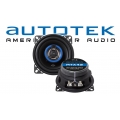 Lautsprecher Boxen Autotek ATX-42 | 2-Wege 10cm Koax Lautsprecher 100mm Auto Einbauzubehör - Einbauset für Peugeot 406 Break - j