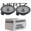 Hertz K 165 - KIT - 16,5cm Lautsprecher Komposystem - Einbauset für Peugeot Partner - justSOUND