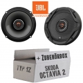 Skoda Octavia 2 1Z Front - JBL GX602 | 2-Wege | 16,5cm Koax Lautsprecher - Einbauset
