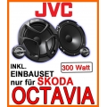 JVC CS-JS600 - 16,5cm Lautsprecher Einbauset für Skoda Octavia - justSOUND