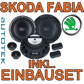 More about Autotek A 6.2Cs - 16,5cm Komposystem für Skoda Fabia 1+2 - justSOUND