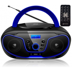 More about Cyberlux CD-Player Stereoanlage Tragbares Kinder Radio Boombox Blau
