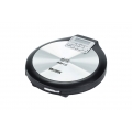 ROXX Portabler CD-Player PCD 600, schwarz/silber