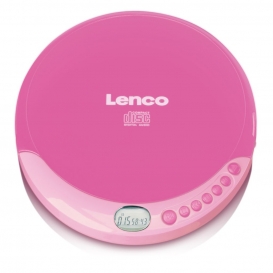 More about Lenco CD-011 - Tragbarer CD-Player mit Akku-Aufladefunktion - Pink