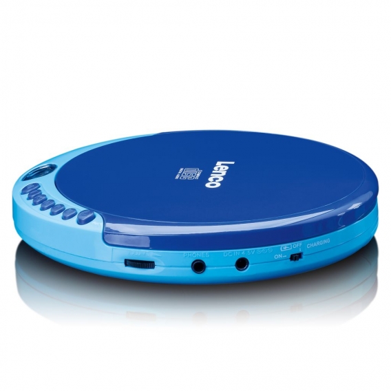 Lenco CD-011BU - Tragbarer CD-Player - Blau