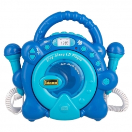 More about DIV 04.0284 - Idena - Kinder CD-Player, blau, 2 Mikrofonen