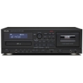 Teac AD-850B CD und Kassetten Player Tapedeck CD Musik-Spieler mit Aufnahmefunktion für USB-Speicher Karaoke-Funktion Mikrofonei