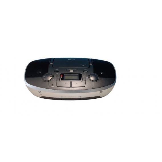 ECG CDR 1000 U Titan CD-Radio mit USB – CD, CD-R/RW, MP3, AUX-Eingang, 30 Tuner-Vorwahlen, LCD-Anzeige mit Hintergrundbeleuchtun