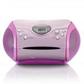 More about Lenco Tragbarer CD-Player SCD-24, FM, LCD, Farbe: Pink