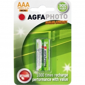 More about AgfaPhoto Power 1000 - Batterie 2 x AAA NiMH 900 mAh