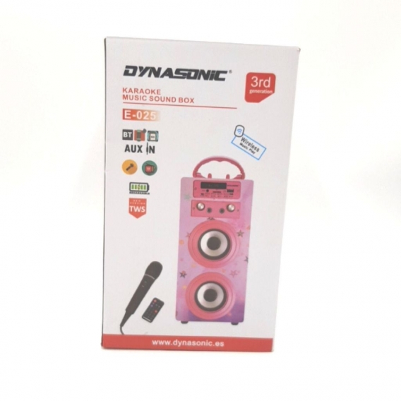 DYNASONIC 3. Generation Modell 2021 Karaoke mit Mikrofon Audio Geschenke (46,98)