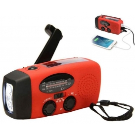 More about Solar Radio Kurbel Radio Notfall Handkurbel LED Taschenlampe Power Bank FM/AM Notfall Radio für Wandern Camping im Freien