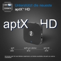 Inateck aptX HD/aptX Low Latency Bluetooth 5.0 Adapter, 2 in 1 3,5 mm Audio Bluetooth-Sender-Empfänger für TV, Kopfhörer, Lautsp