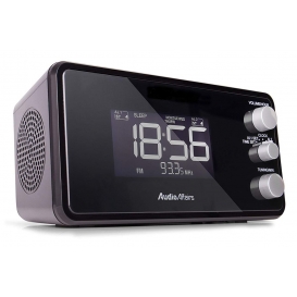 More about AudioAffairs Radiowecker mit PLL UKW Lautsprecher, 2 Weckzeiten mit Snooze-, Nap- und Sleep-Timer