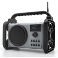 Soundmaster DAB80SG Baustellenradio mit DAB+/UKW Bluetooth und Li-Ion Akku