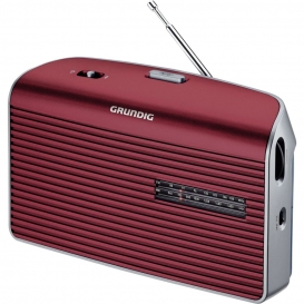 More about Grundig Music-60 rot-silber Kofferadio UKW/MW