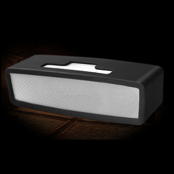 Portable Silikonhülle für Bose SoundLink Mini I / II Bluetooth Lautsprecher Schutzhülle Reisetasche Soft Silikon Aufbewahrungsta