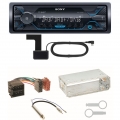 Sony DSX-A510BD Bluetooth DAB USB Einbauset für Golf 4 Passat 3B Polo 6N 9N Lupo