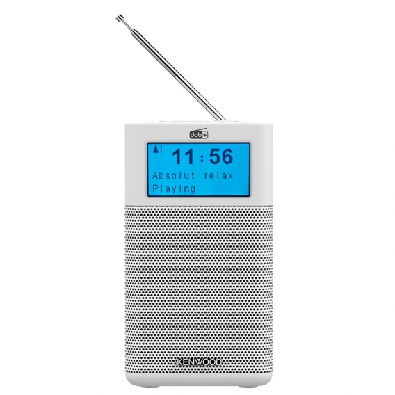 KENWOOD CR-M10DAB DAB+ Radio with Bluetooth/FM white