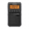 Sangean DT-800 Taschenradio FM/AM mit Lautsprecher in zwei Ausführungen Farbe: anthrazit