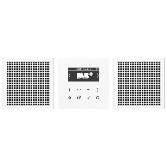 Jung DABLS2WW Smart Radio DAB+ Set Stereo