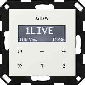 More about Gira 228403 Elektronik-Gerät für Installationsschalterprogramme UP Radio RDS ohne Lautspreche