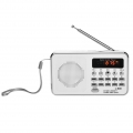 L-938 Mini-FM-Radio Digital Portable 3W Stereo-Lautsprecher MP3-Audio-Player High Fidelity Sound Qualität w / 1,5-Zoll-Display-B